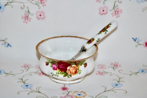 Royal Albert Old Country Roses Sugar Spoon & Bowl