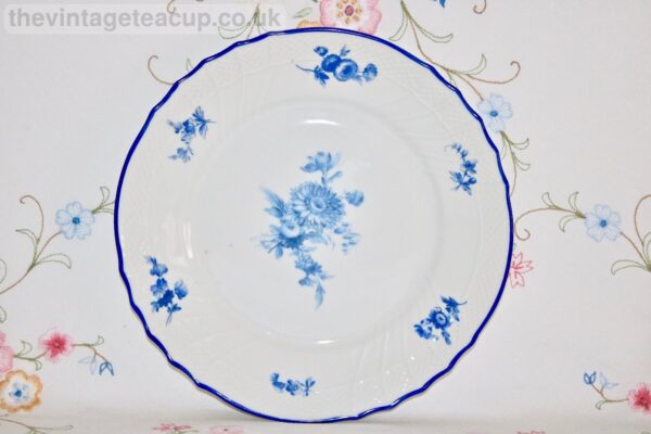 Richard Ginori Savona Blue Flower Plate