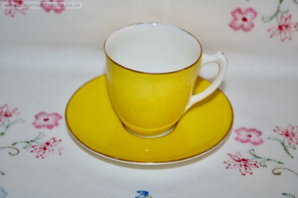 Royal Worcester Demi Tasse bone china coffee cup and saucer