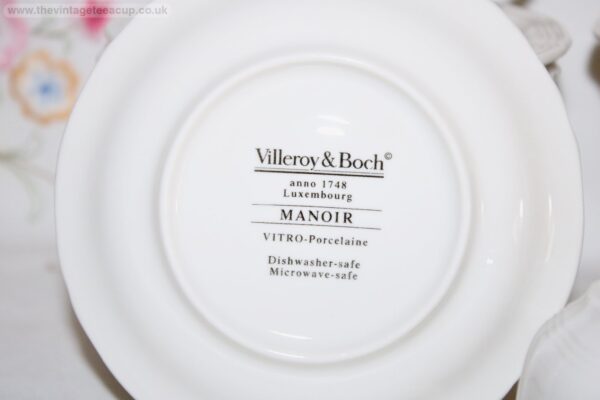 Villeroy Boch Manoir mocha/espresso Cup & Saucer