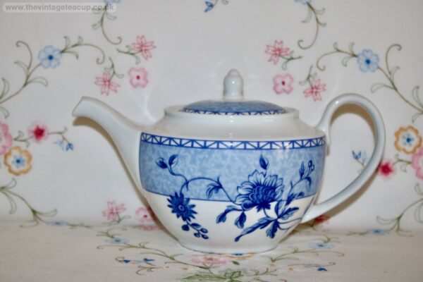 Wedgwood Blue Mikado Teapot