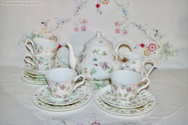 Wedgwood Rosehip Tea Set