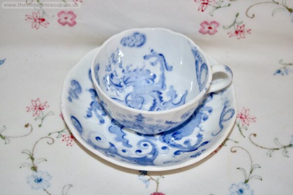 Royal Worcester Blue Dragon Tea Set