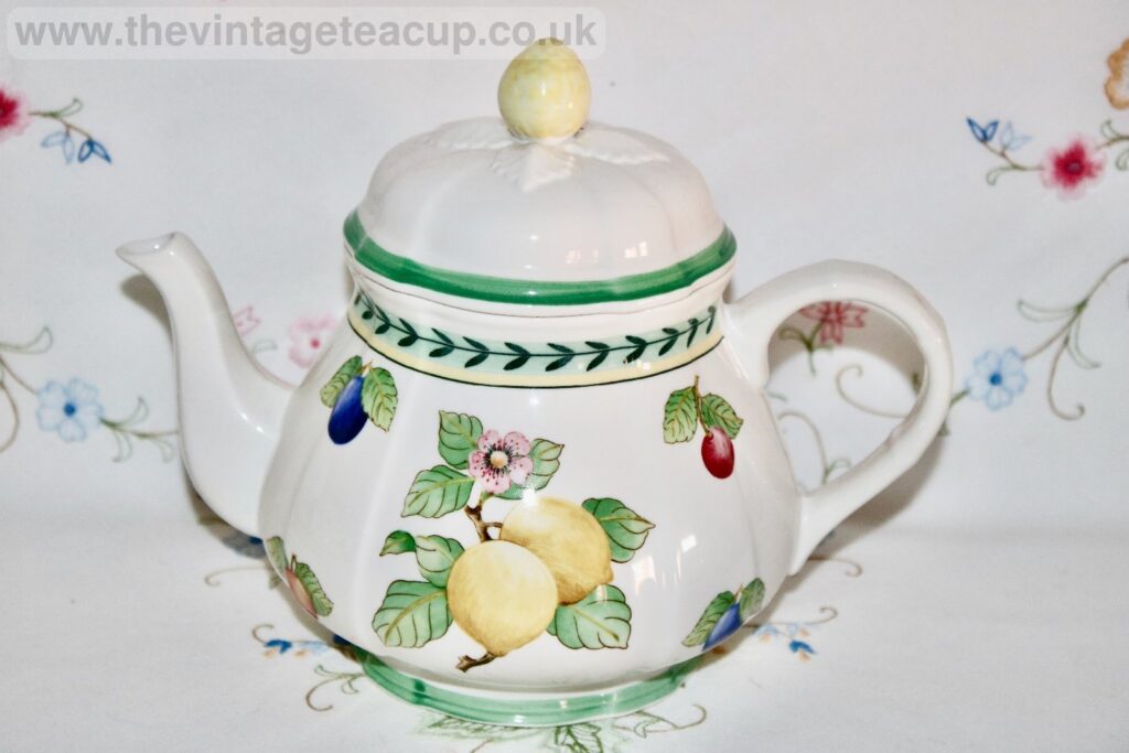 Villeroy Boch Porcelain French Garden Teapot