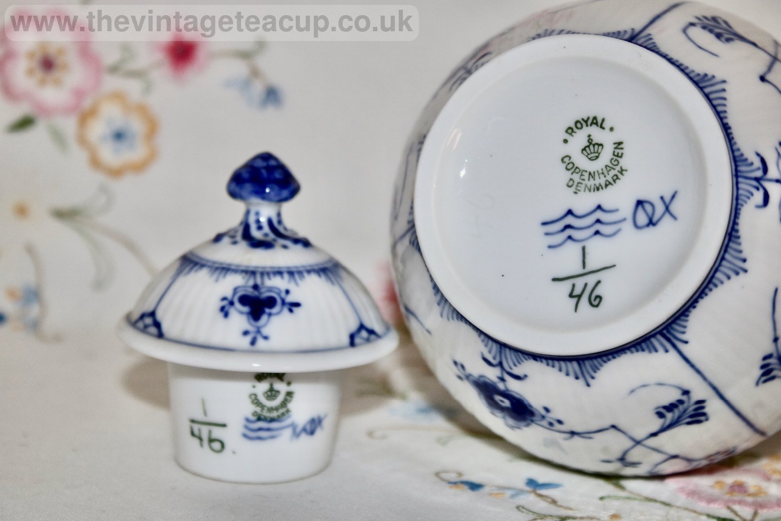 Royal Copenhagen Blue Fluted Plain Coffee Pot