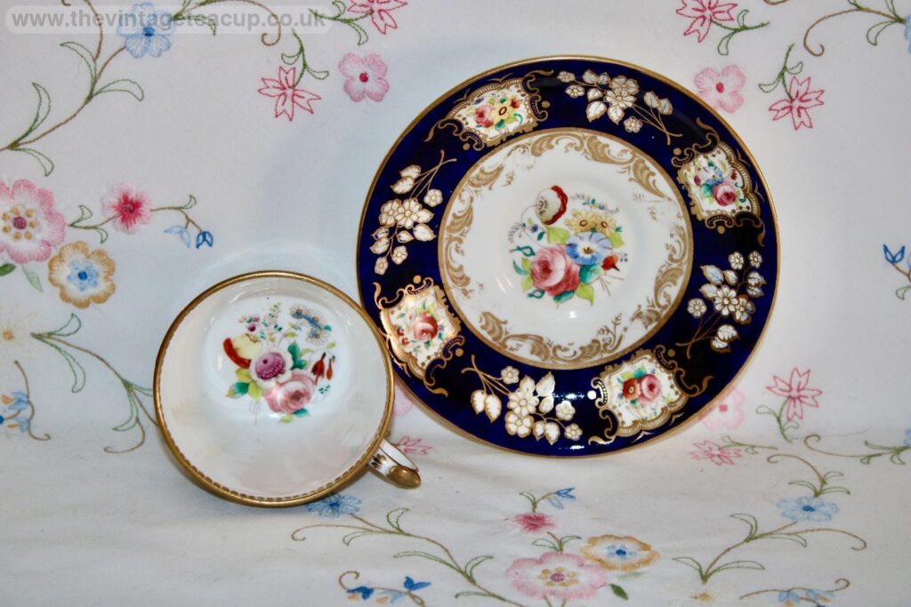 Antique Coalport Cup and Saucer