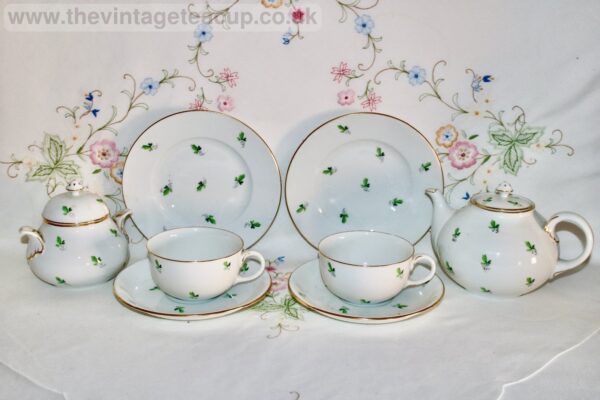 Augarten Porcelain Tea Set 6490