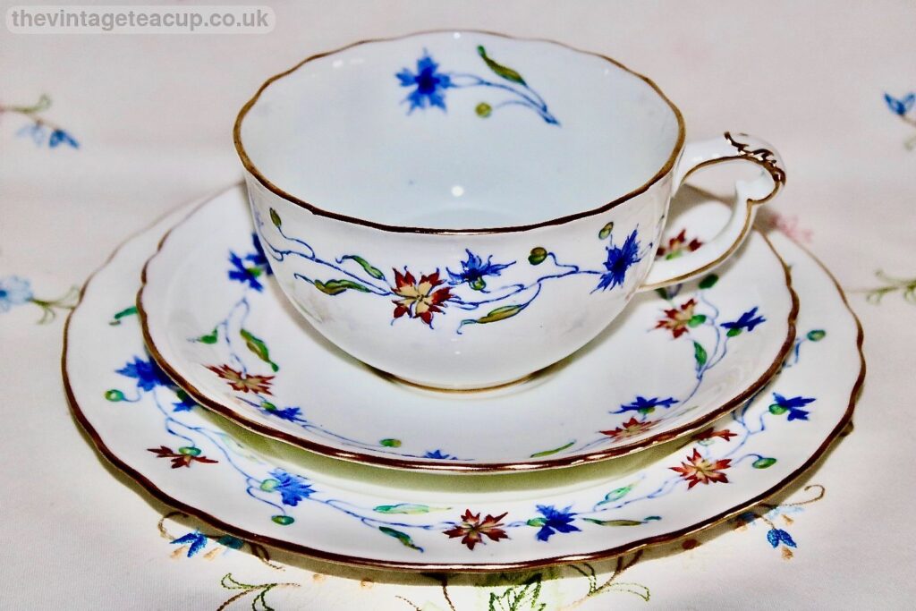 Derby Art Nouveau Breakfast Trio