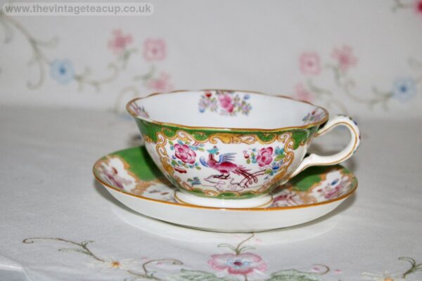 Early Minton Cockatrice Tea Cup