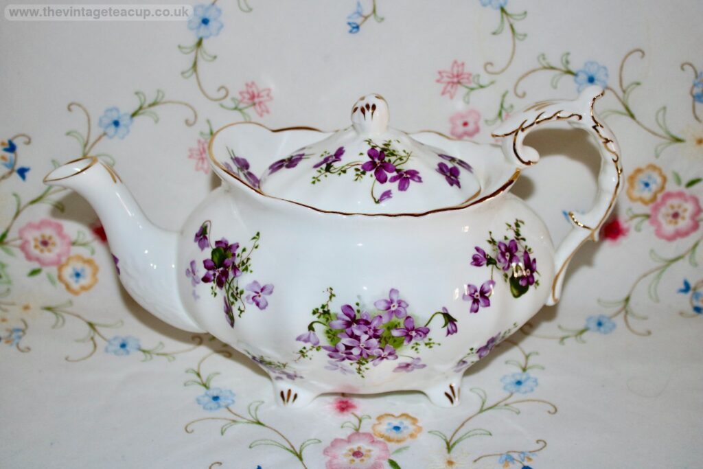 Hammersley Victorian Violets Teapot