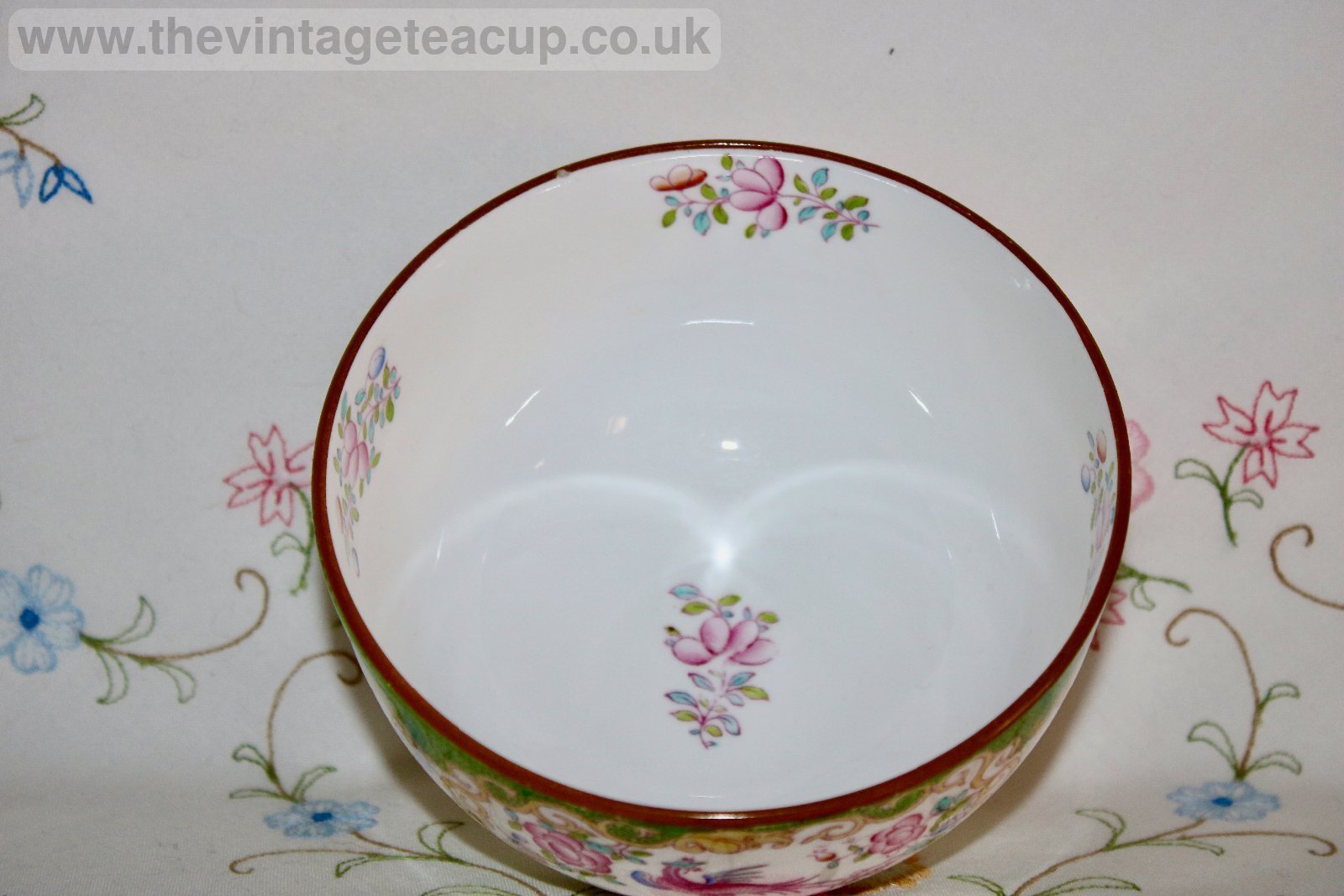 Minton Cockatrice Bowl 1912 - The Vintage Teacup
