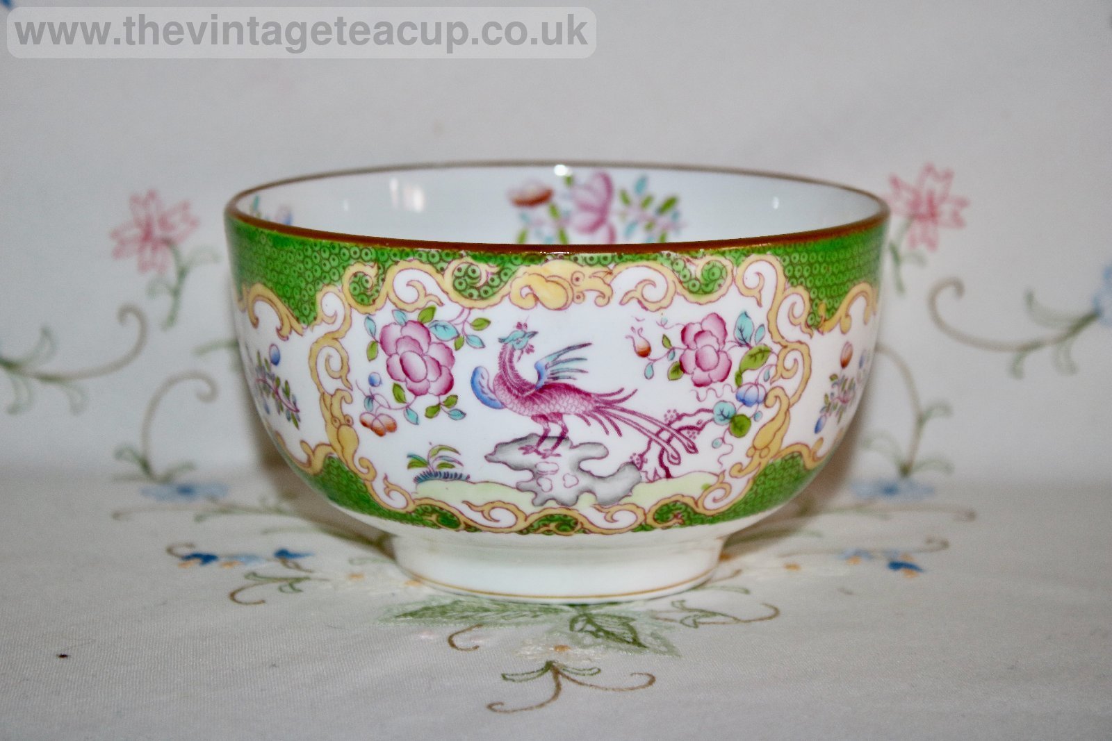 Minton Cockatrice Bowl 1912 - The Vintage Teacup