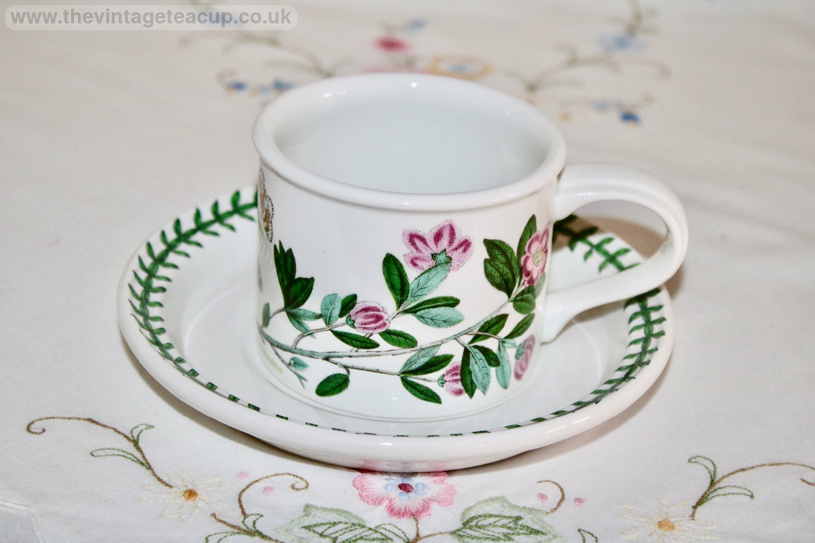 Portmeirion Botanic Garden Cup and Saucer Rhododendron