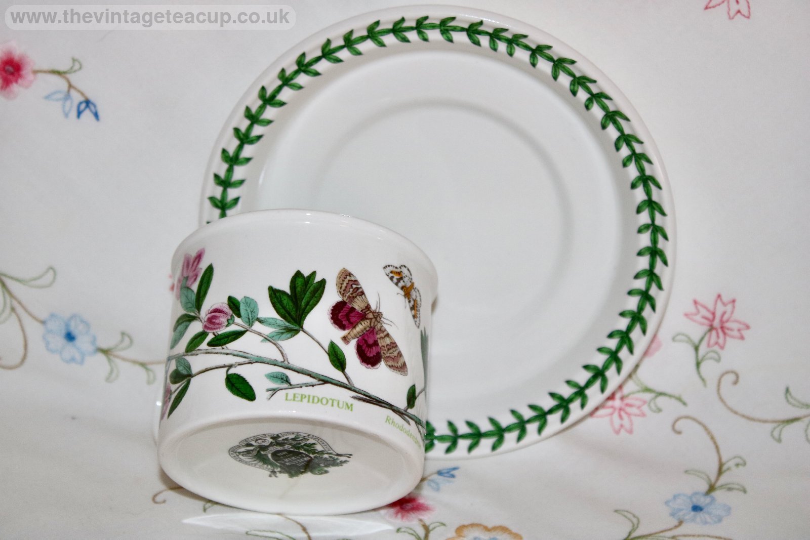 Portmeirion Botanic Garden Cup and Saucer Rhododendron