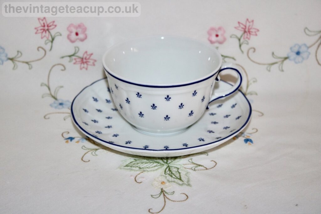 Richard Ginori Royal Blue Tea Set - Antico Doccia - Tea Coffee