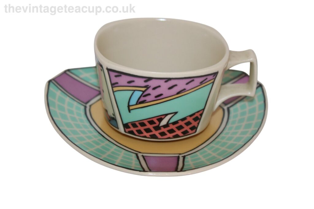 Rosenthal ' Flash ' Tea Cup and Saucer Dorothy Hafner