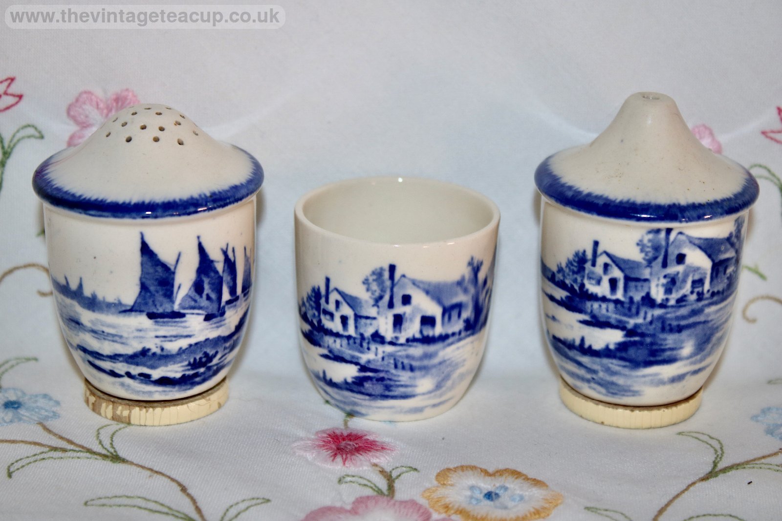 Royal Doulton Norfolk Condiment Set