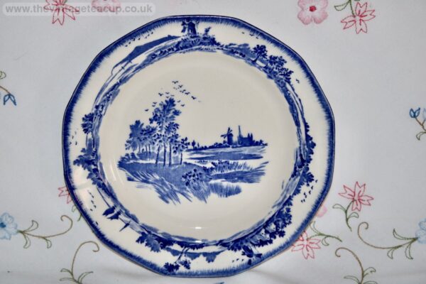 Royal Doulton Norfolk Octagonal Side Plate Blue White china
