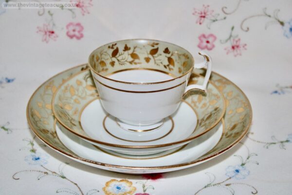 Spode 19th century Trio Tea Cup Plate Dish Gold 2221