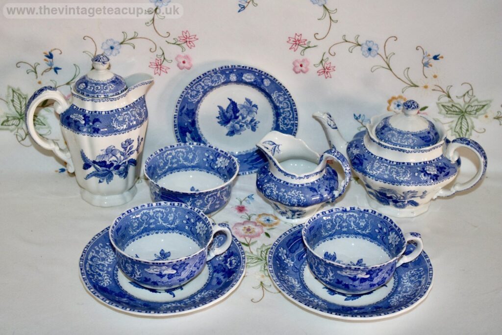 Spode's Camilla Copeland Breakfast Set Blue