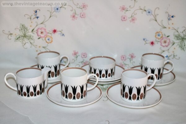 Susie Cooper Corinthian Coffee Set