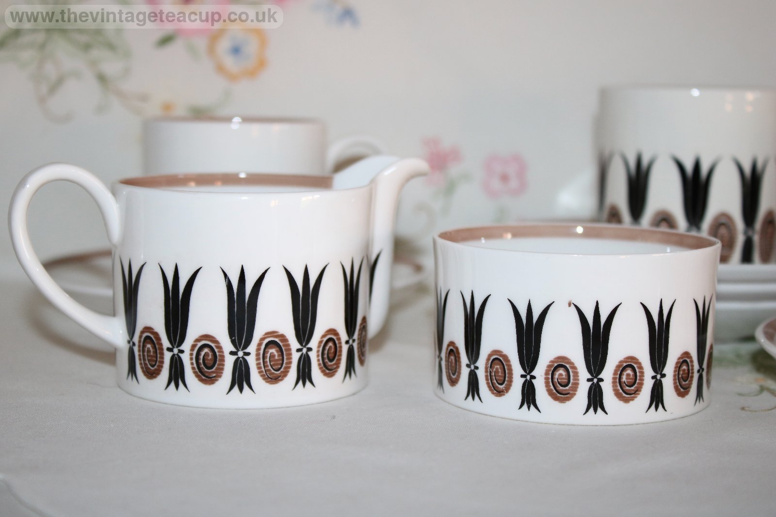 Susie Cooper Corinthian Coffee Set
