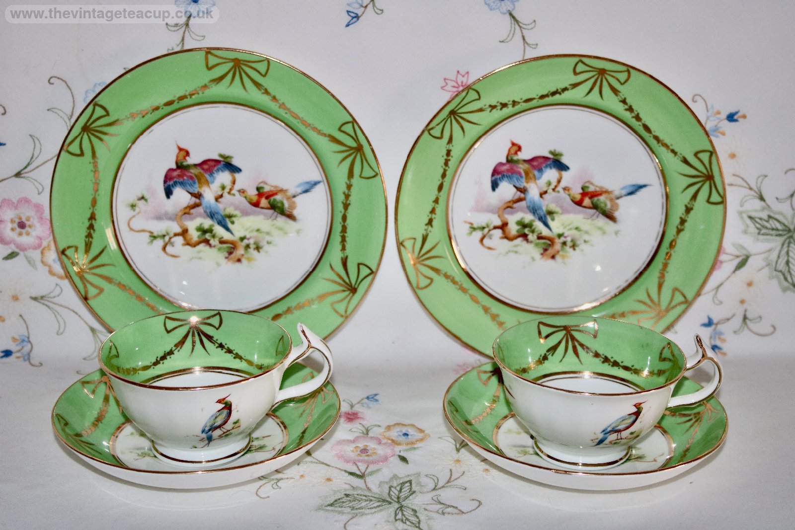 Wetley Game Birds Tea for Two